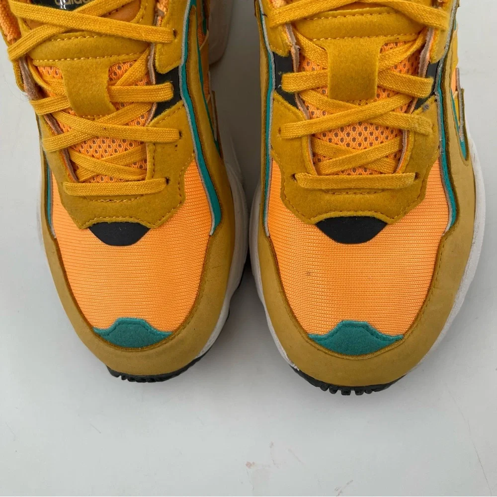 Adidas Unisex Kids Yung 96 Chasm- SZ 5 Youth -Yellow Shoes Sneakers